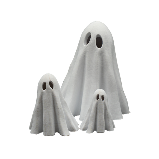 3D Geister Figuren Set