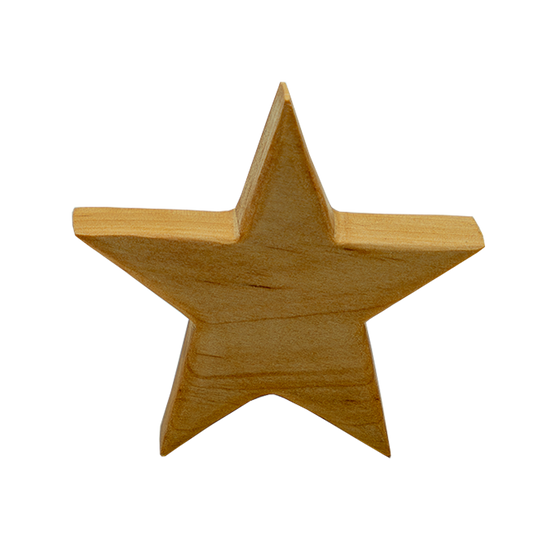 Weihnachtsholzsterne im 3er Set